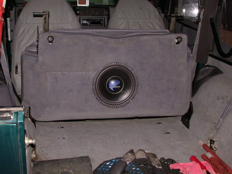 jeep subwoofer box
