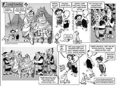 Neverland Journey Kata Tentang Soeharto Karikatur Panji Koming Kritis Klik