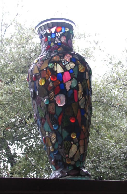 Totem body, grouted, view 1