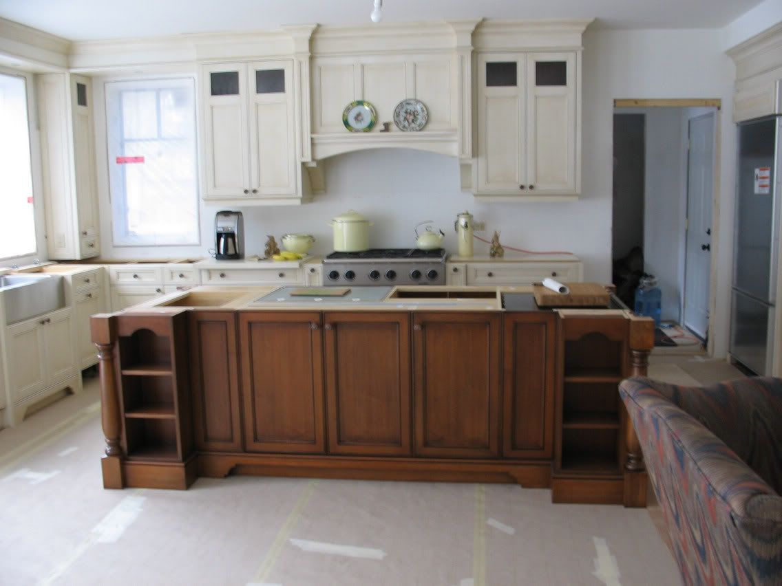 Kitchen Island with Stove