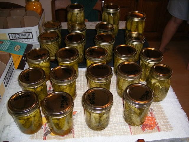 homemade pickles Pictures, Images and Photos