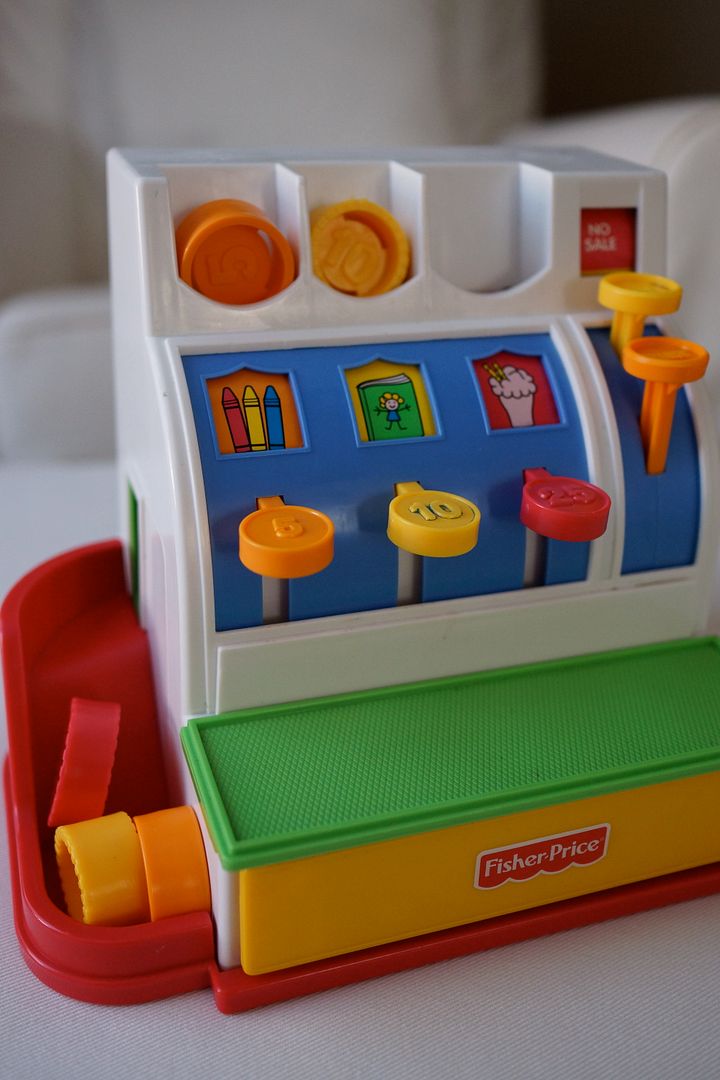 fisher price cash register