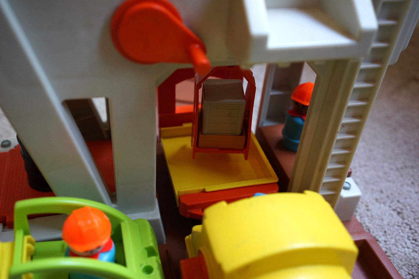 Anne's Odds and Ends: Fisher Price Friday - Lift and Load Railroad