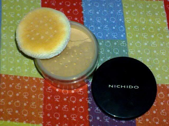 nichido bronzing powder, shiny and glittery
