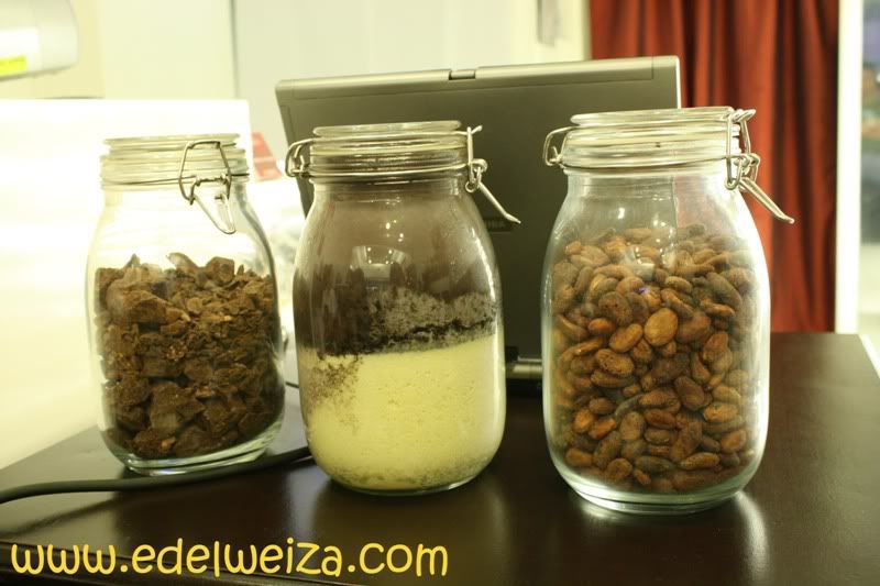 cacao beans, coco butter, dark chocolates