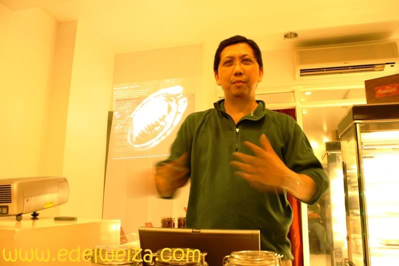 benjamin pedro, heavenly chocolates cafe