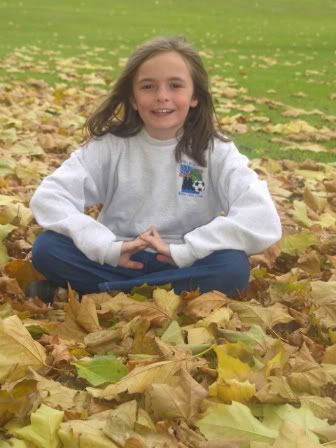 Gabby in Autumn leaves1 29 Oct 2010