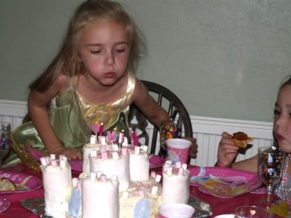 Bellas 5th Birthday Party Princess Castle Cake4