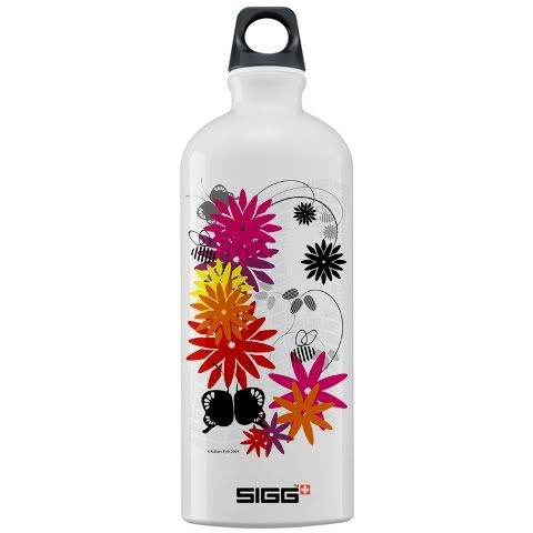 Summer Flowers Sigg Bottle