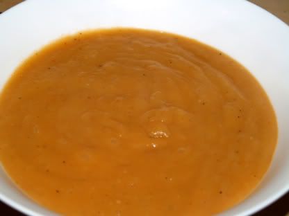 Lightly Spiced Pumpkin Potato Soup