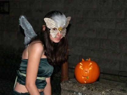 Angelica &amp; her jackolantern1 Halloween 2010