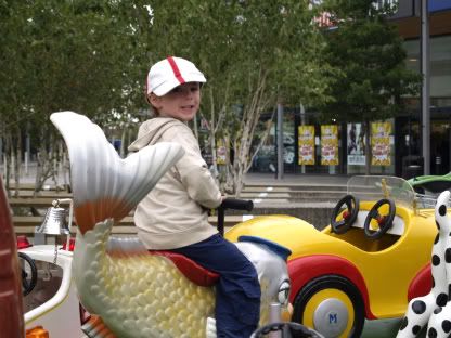 Connor on ride 25 Aug 2010