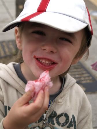 Connor cotton candy 25 Aug 2010