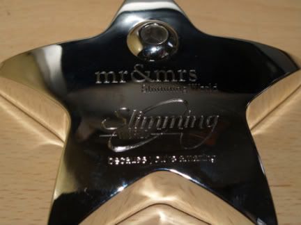 Mr &amp; Mrs Slimming World 2009 gift2