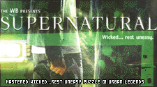 mastered wicked...rest uneasy puzzle