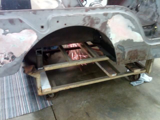 Jeep cj welding panels