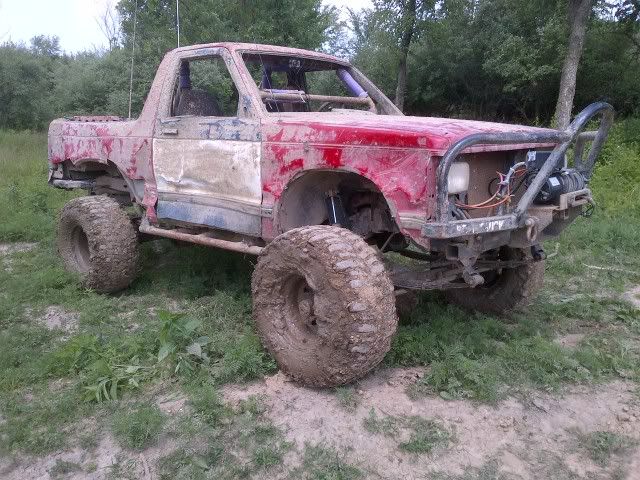 and heres how the truck looks today a little more banged up but still in 