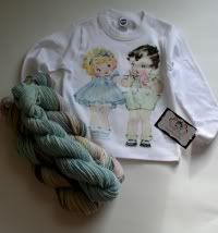 7.5oz of "Lucy" with 2oz trim and matching vintage lucy shirt