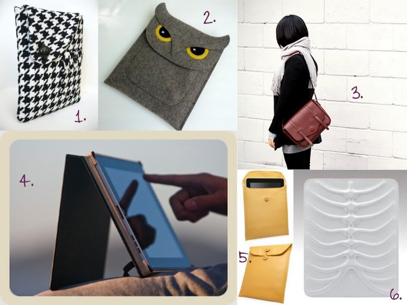 ipad,cases,houndstooth,owl,manila folder,rib cage