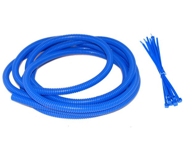 7Mm Conduit Engine Dressing - Wire Cable Ties Cover Car Electrical Split Dress - Picture 2 of 4