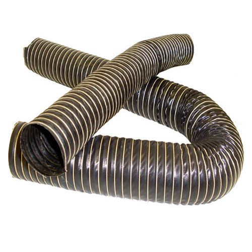 80Mm 3 1/8" Black Neoprene Ducting Flexible Induction Air Intake Pipe