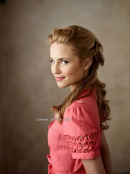 And here she is Dianna Agron just because she's blonde cute 