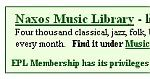 Naxos Music library now tag