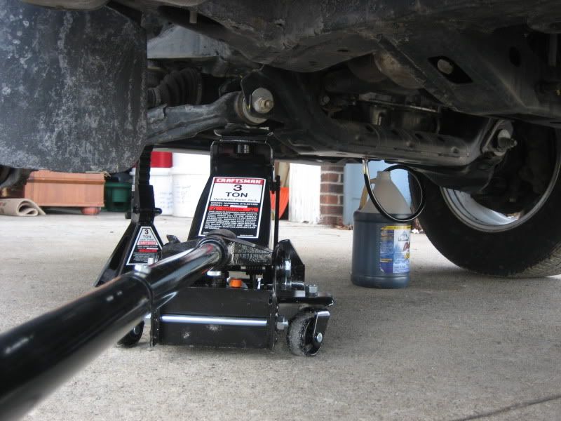 where to place jack stands on a toyota tacoma #4