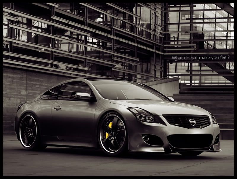 Nissan altima coupe lip kit #5