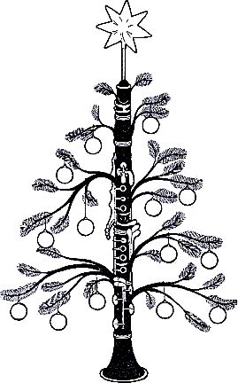 clarinet christmas Pictures, Images and Photos