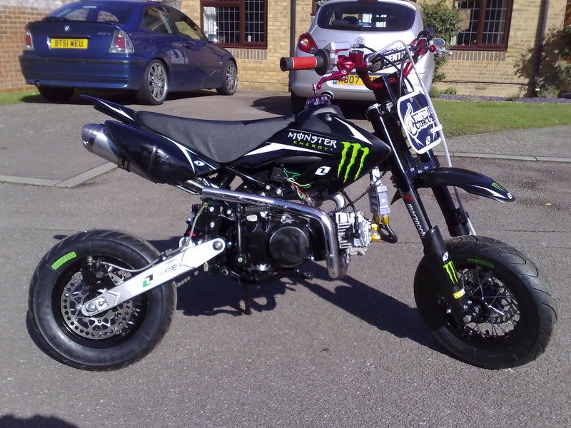 Modified Pit Bike