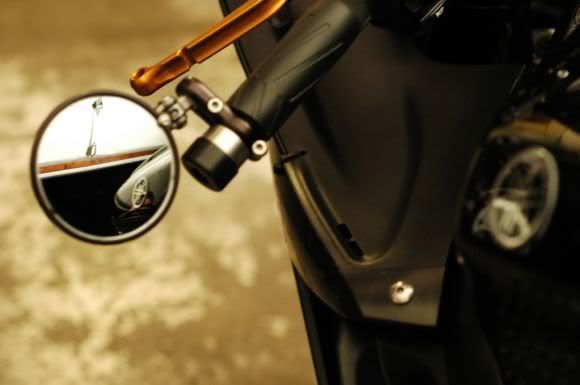 Has anyone removed mirrors and installed bar end mirrors
