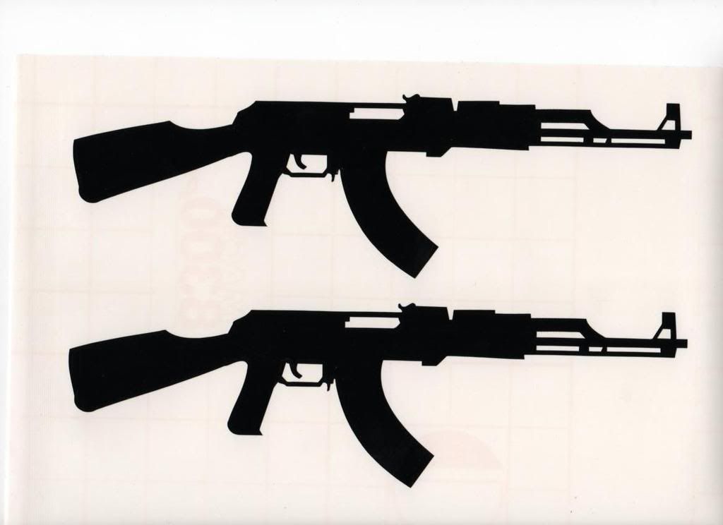 ak 47 decal