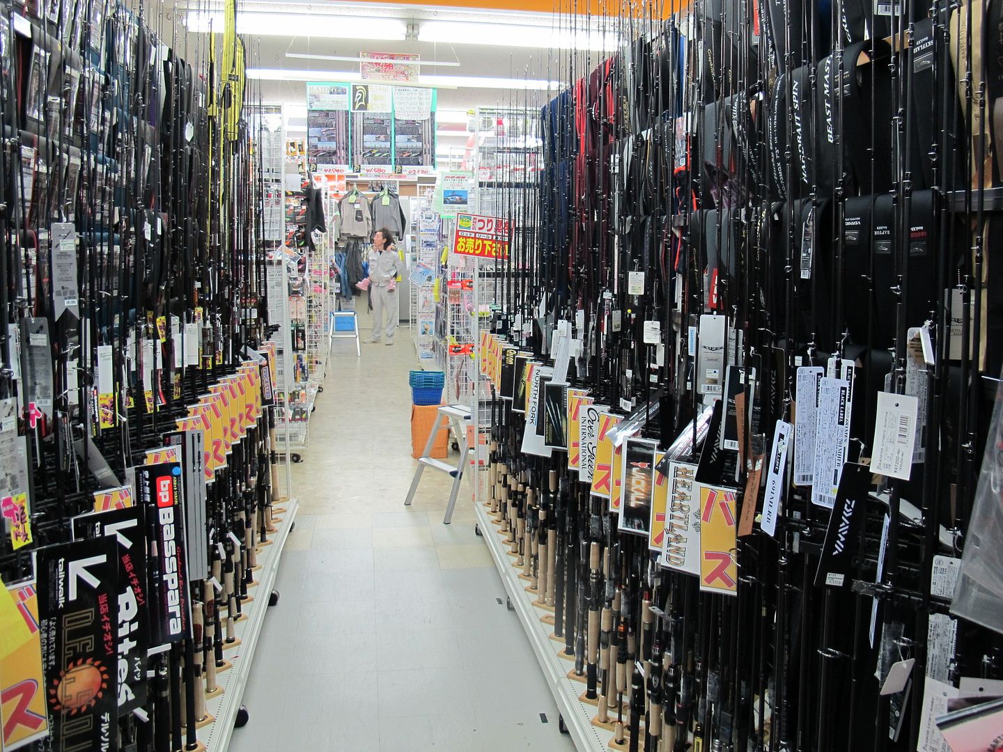 Japanese Tackle Shop in Japan