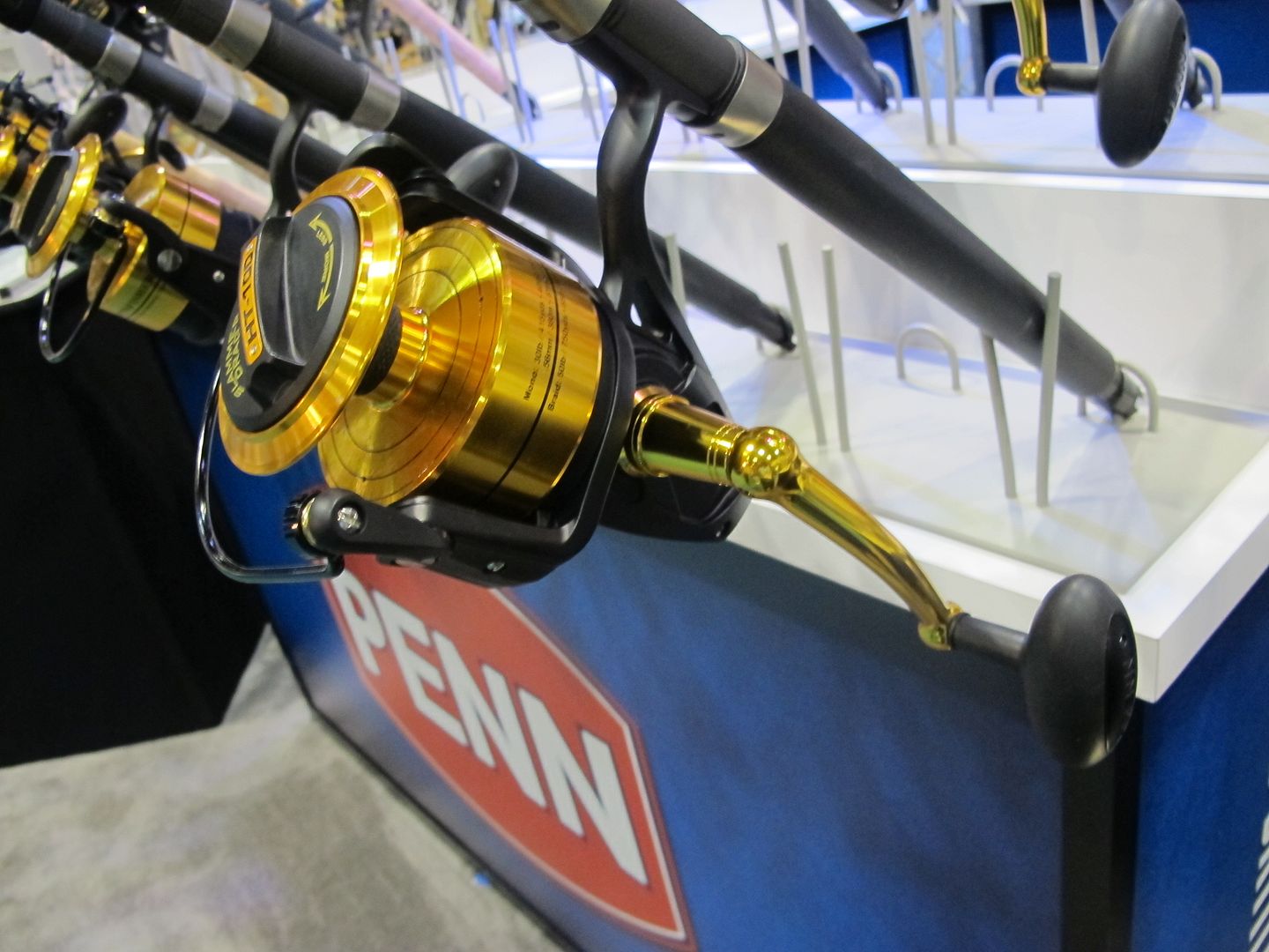 New Penn Spinfisher Spinning at ICAST Show BASS BARN