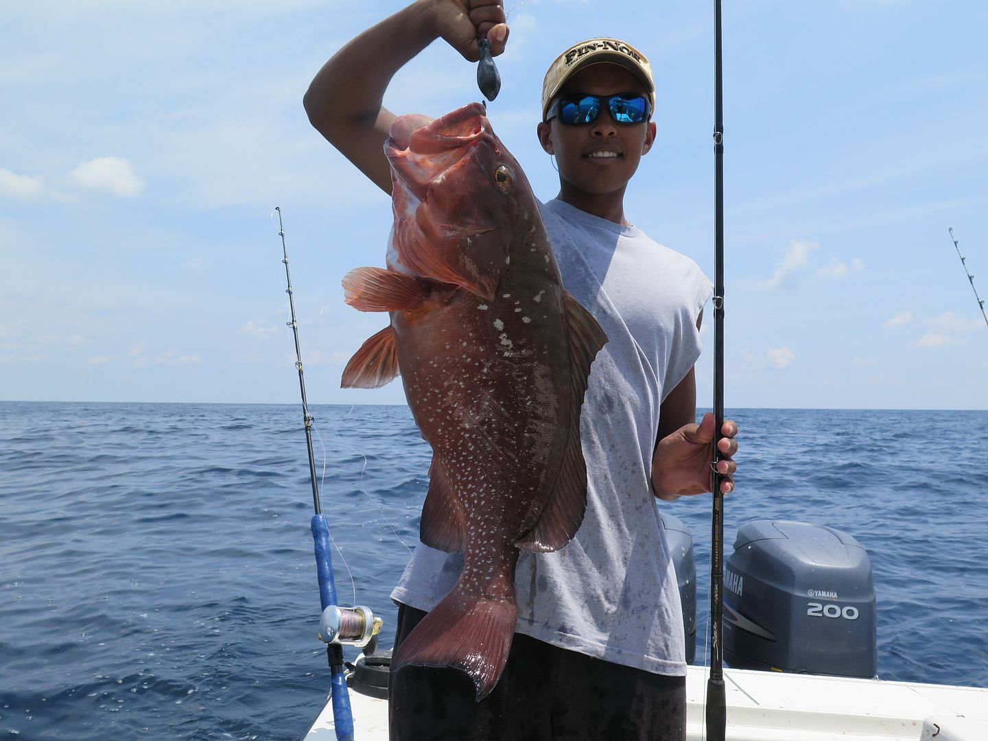 Rod testing trip to NC for grouper BASS BARN