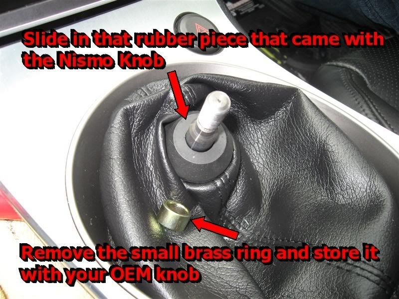DIY How To Install Nismo Titanium Shift Knob Installed Pics
