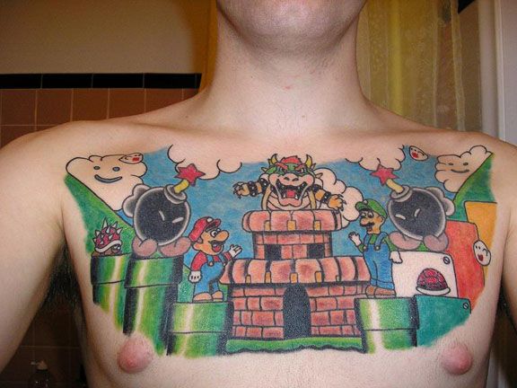 Re: Video Game Tattoos. Worst.