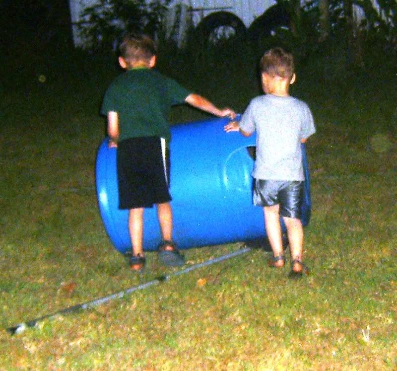 pic7KorbinandLoganrollingthefinishedbarrel.jpg