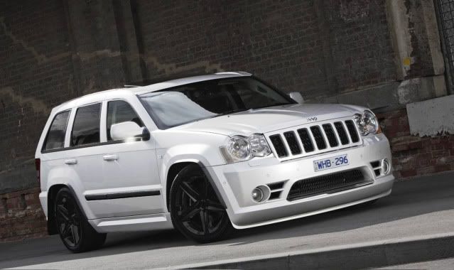 Flat white srt8 jeep #3