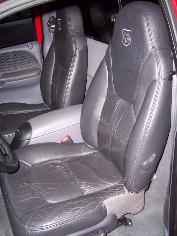 2000 durango front leather seats setup for a dakota Dakota Durango