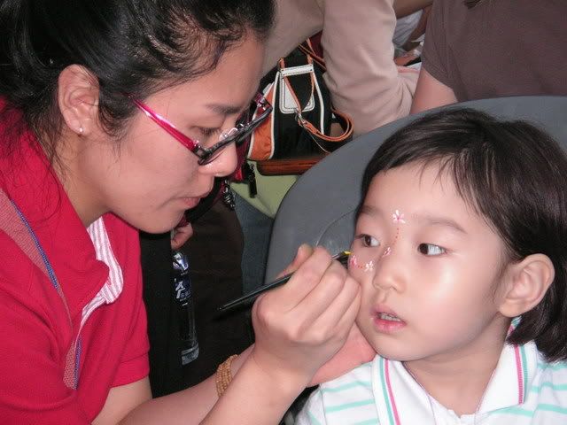 face painting