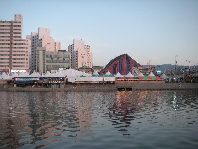 there was even a circus tent