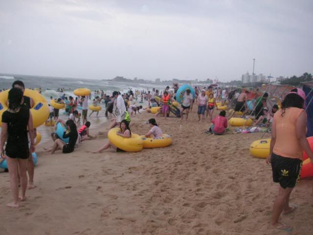 crazy juminjin beach in the rain