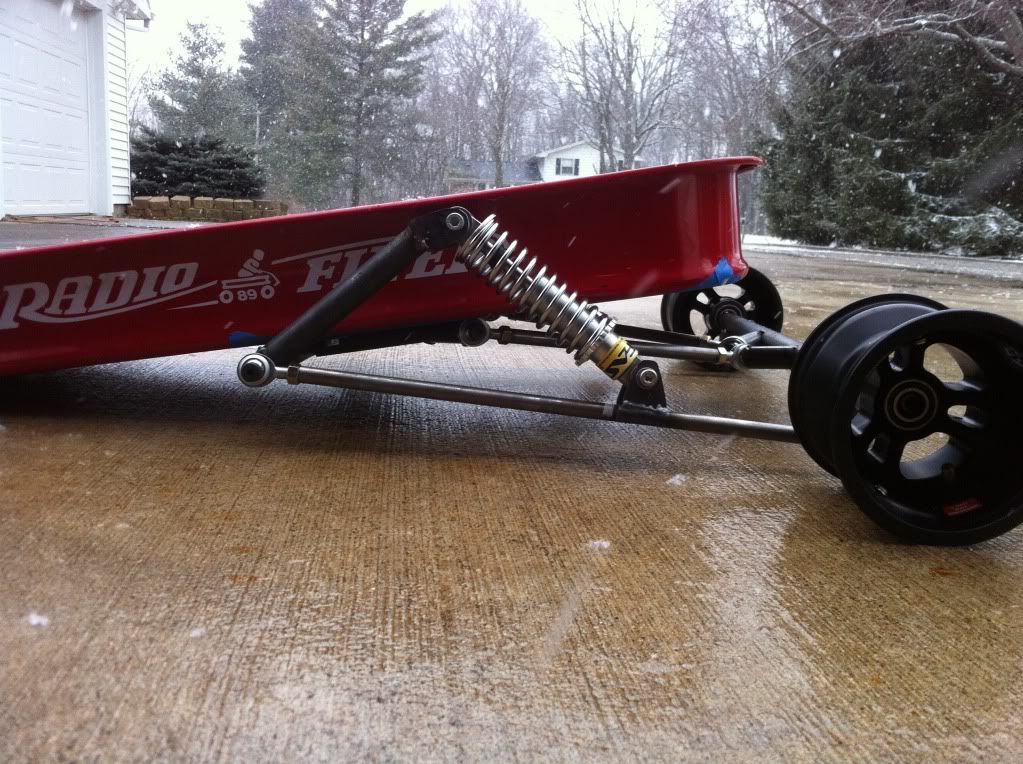 Our Radio Flyer Suspension Upgrade Project Log EvolutionM