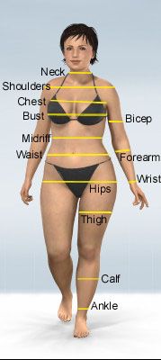 Beyonce Measurements