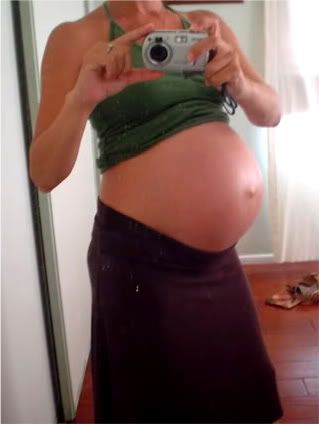 ready to pop...whoa mama