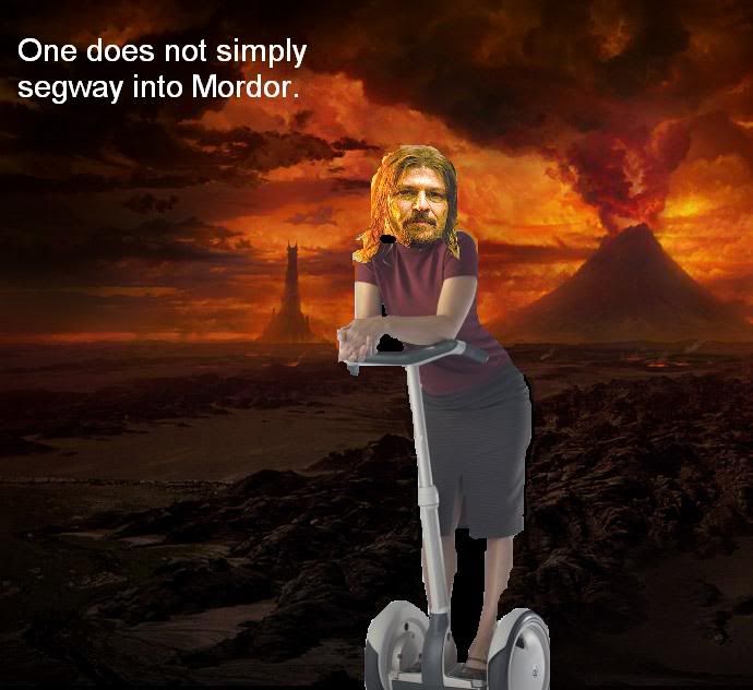 On does not simply segwayinto mordor