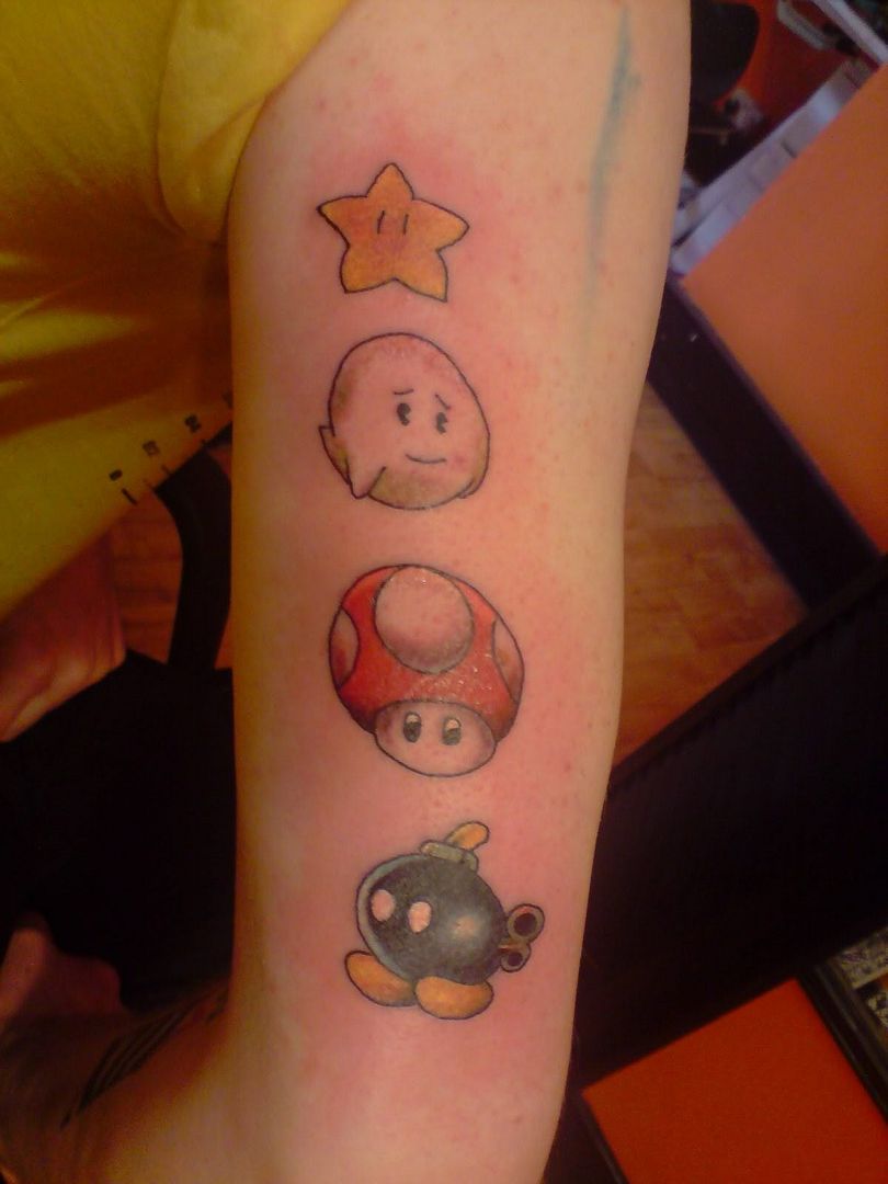 nintendo tattoo