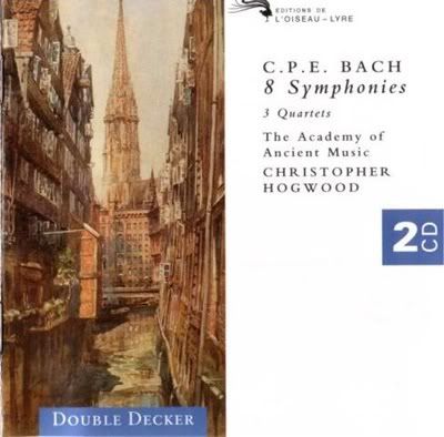 Carl Philipp Emanuel Bach - 8 Symphonies, 3 Quartets (APE) (1997)